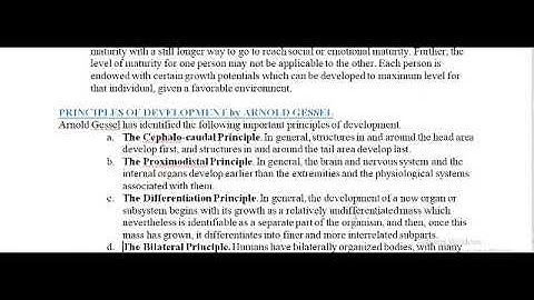 PSY505 || Developmental Psychology || Lecture # 1 || Short video