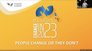 Change Management Webinar