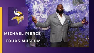 Michael Pierce Tours the Minnesota Vikings Museum