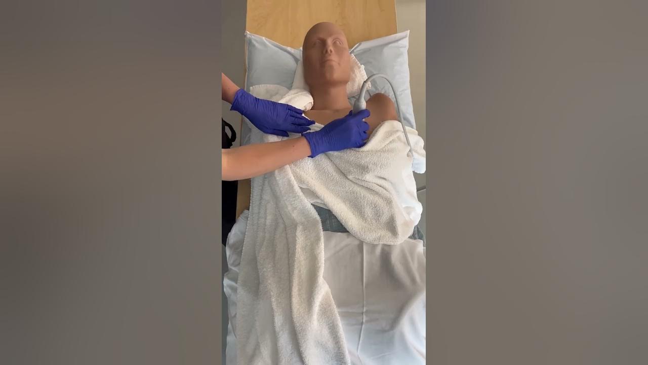Draping a Patient with Breasts for Point of Care Cardiac Ultrasound YouTube
