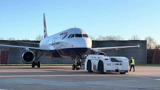 Airbus A320 Push Back And Start