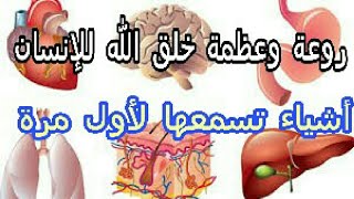 خلق الانسان فى احسن تقويم / اجهزة جسم الانسان | أشياء تسمعها لأول مرة