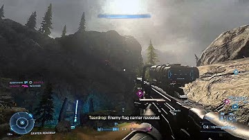 Destroying A Wasp in Halo Infinite with a Sniper Rifle | Halo Infinite BTB XBOX ONE Gameplay