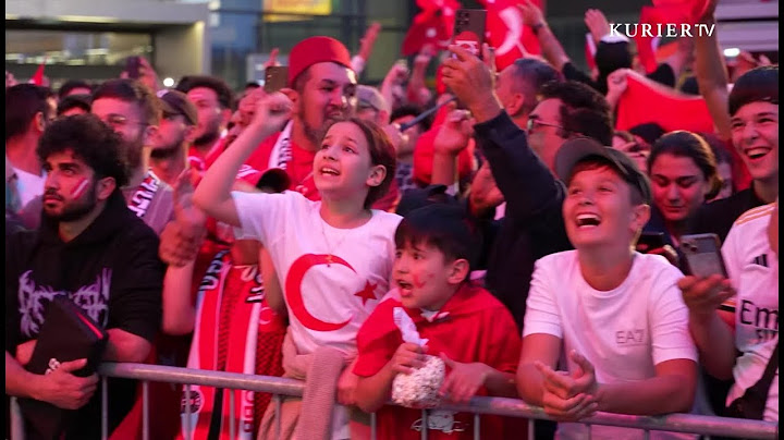So feierten die türkischen Fans den Sieg gegen Österreich #euro2024