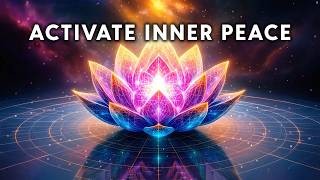 Sacred Lotus Geometry | 888Hz Attract Inner Peace, Mental Clarity & Positive Transformation