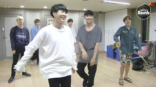 [BANGTAN BOMB] RM and Jin Dance Stage Behind the scene for BTS DAY PARTY 2016 - BTS (방탄소년단)