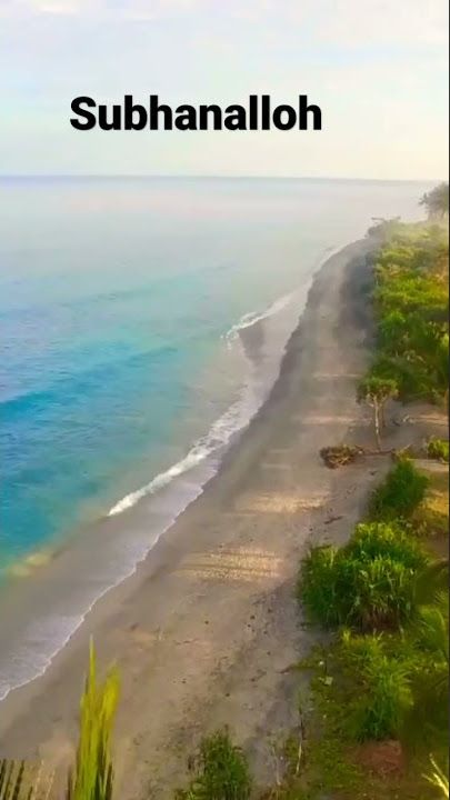 Subhanallah Yang Menciptakan Keindahan di sepanjang Pesisir Pantai #shorts #islam #video