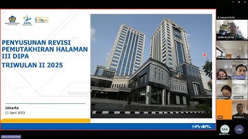 Workshop Revisi Halaman III DIPA Triwulan II Tahun 2025