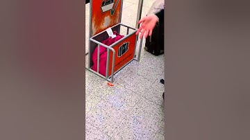 Bag which easy jet declined as carry on baggage and fined us