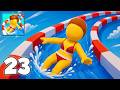Aquapark io Gameplay Walkthrough Part 23 No Commentary 