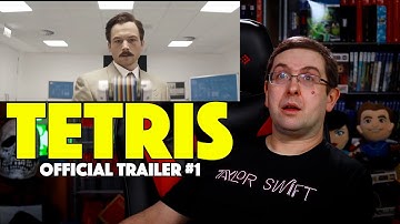 REACTION! Tetris Trailer #1 - Taron Egerton Movie 2023