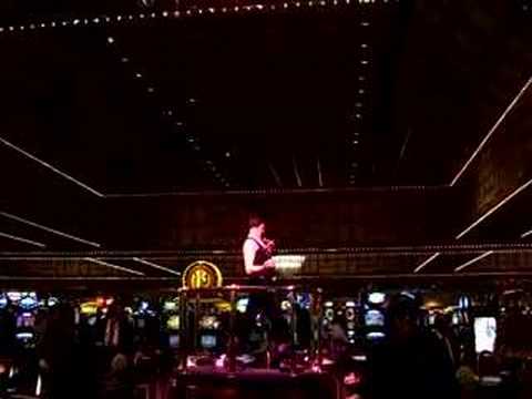 Freddy Mercury impersonator at the Imperial Casino...