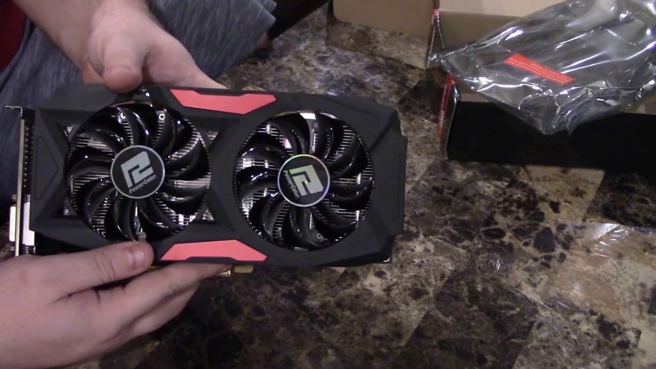 Powercolor RX 580 Unboxing - YouTube