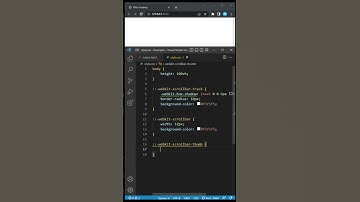 CSS Custom Scrollbar