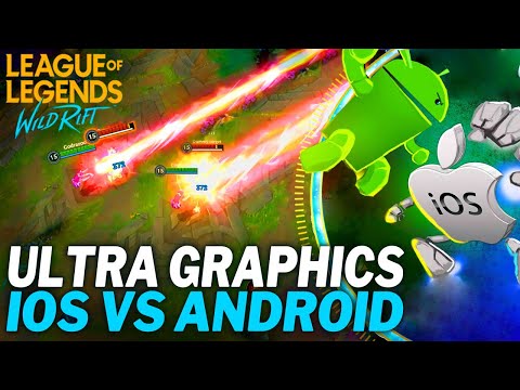 Liga de Lendas: Wild Rift Android benchmarks e iOS benchmarks