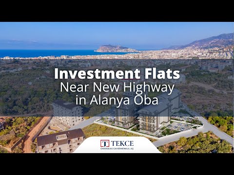 Luxurious Sea View Flats within a Complex in Alanya Oba | Antalya Homes ®