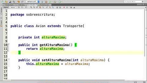 Sobreescritura de métodos en Java [2021]