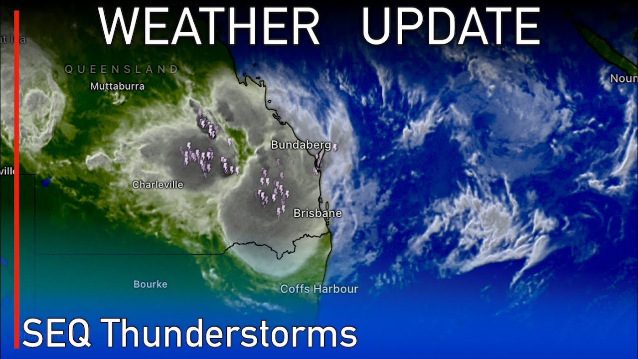 Intense Thunderstorms Forecast to Lash South East Queensland Again and ...