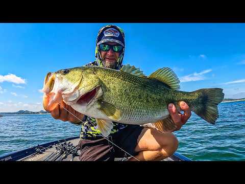 New Lake, Clear Water, Zero History... Here's How I Found Bass