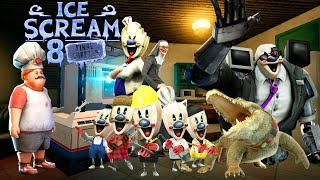 Ice Scream 8 Final Chapter Full Gameplay | Ice scream 8 Walkthrough