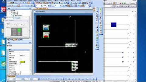 PLC GX works2 and GT Designer3  Simulated traffic light