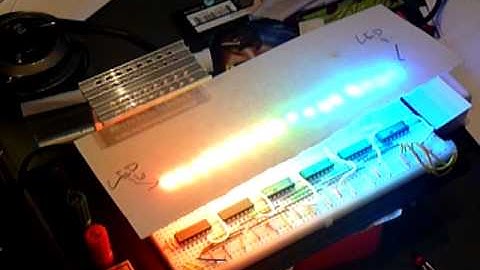 PWM over Shift Registers (Arduino Powered)