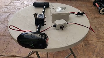 Fpv-Power 28lb Trolling motor with built in pwm, voltage gauge, and safety cut off.