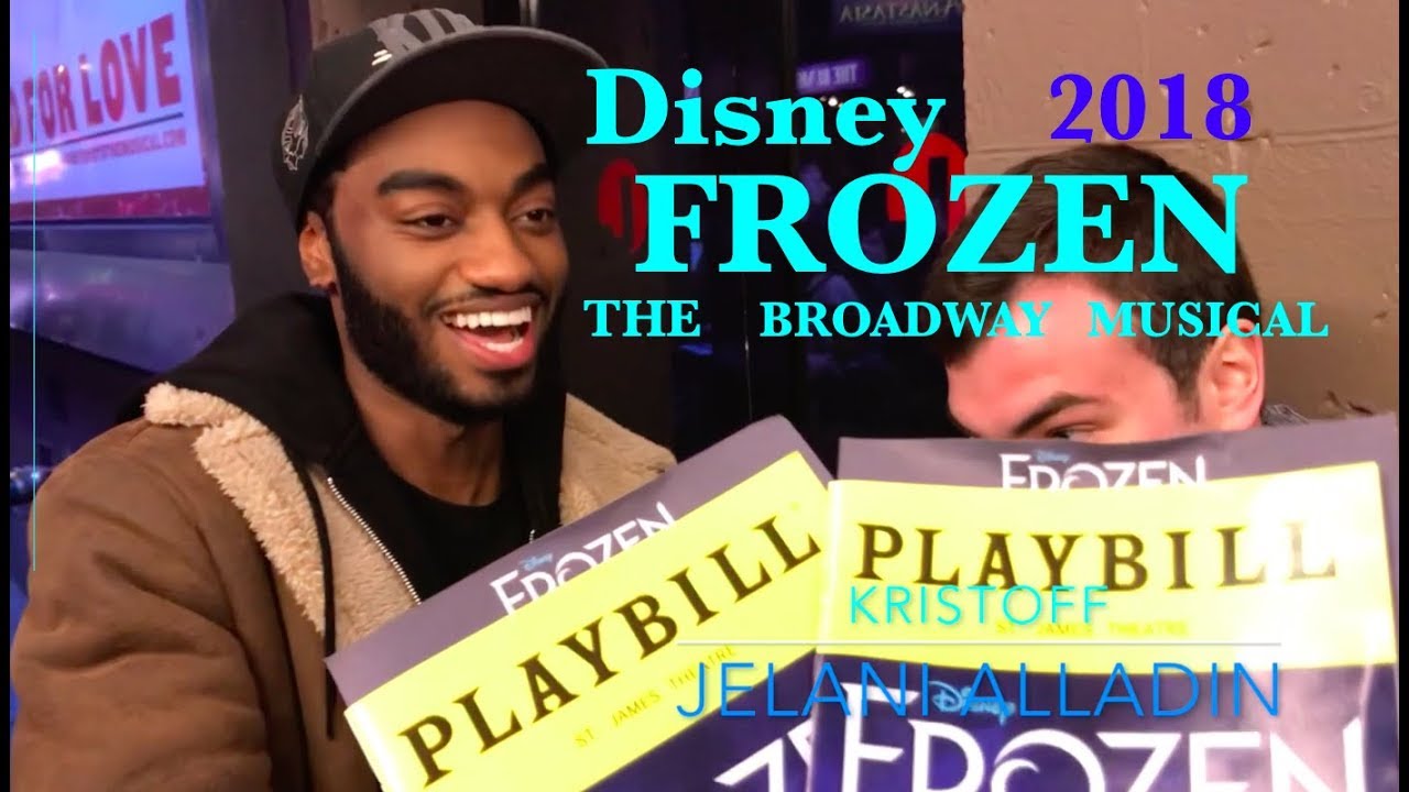 Мюзикл Disney «Холодное сердце» на Бродвее: встреча с артистами, 2018 год.