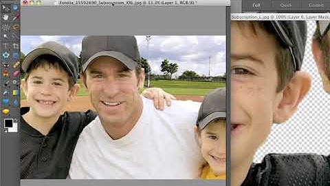 Advanced selection techniques with layer masks