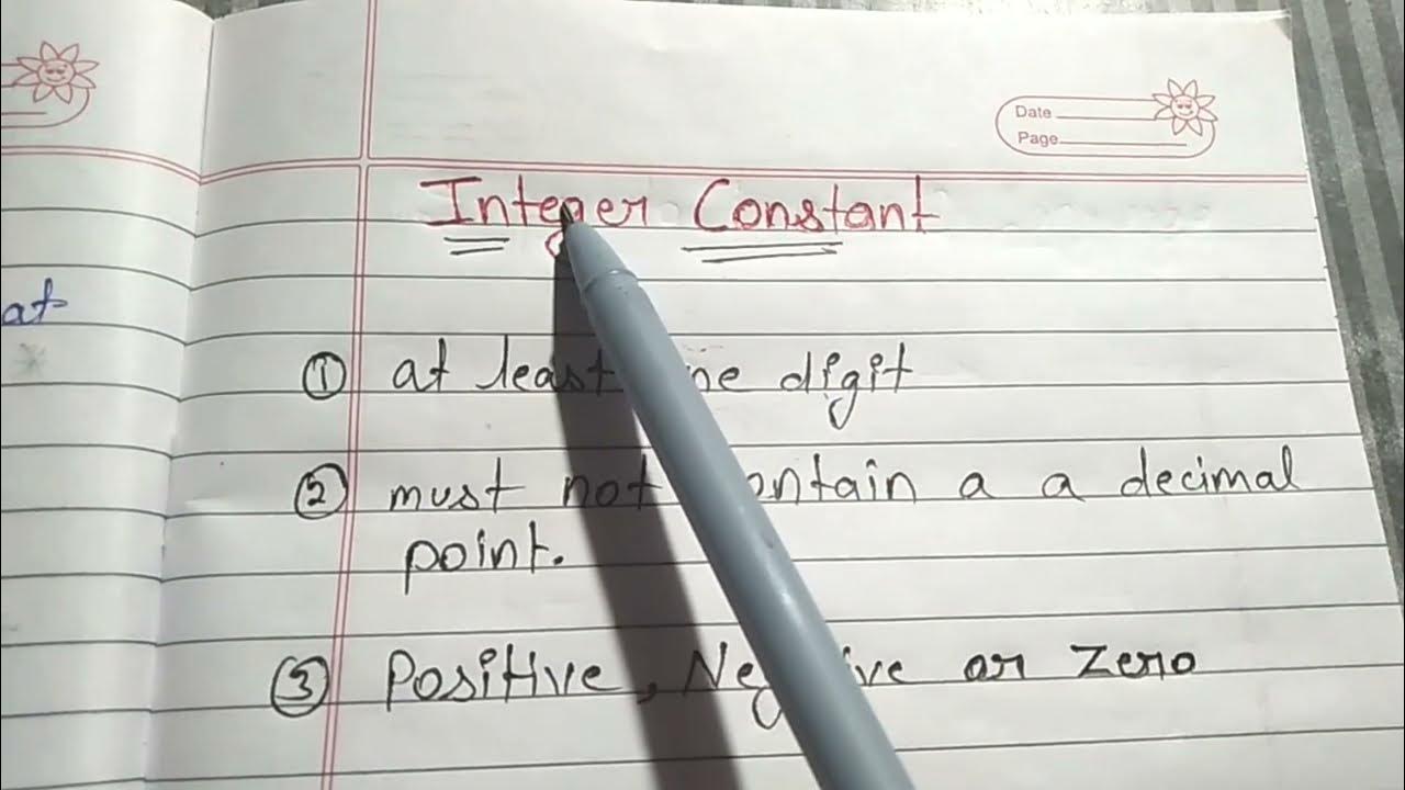 Integer constant in C programming | How to declare integer constant in ...