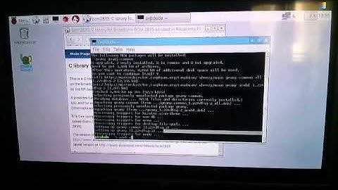 Installing C compiler into Raspberry Pi