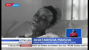 Alihatarisha maisha yake kumuokoa mamake mzazi ambaye ni kilema