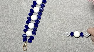 ✨💛How to Make a Bracelet - Beading Tutorial - How to Make a Beaded Bracelets for. #diy #beadedjewele