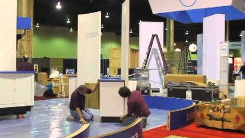 Behind the Scenes: the Autodesk Exhibit Hall