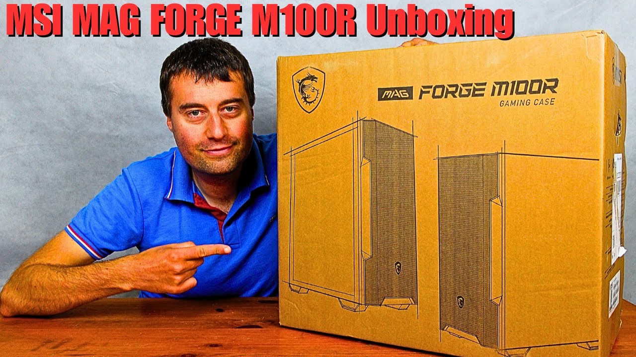 msi MAG FORGE M100R Gaming Case User Guide