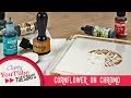 Stencilling How To - Cornflower on Chromo