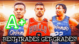 GRADING EVERY MAJOR TRADE FROM THE 2021 NBA TRADE DEADLINE! CHICAGO BULLS \& MIAMI HEAT IMPROVE ALOT!