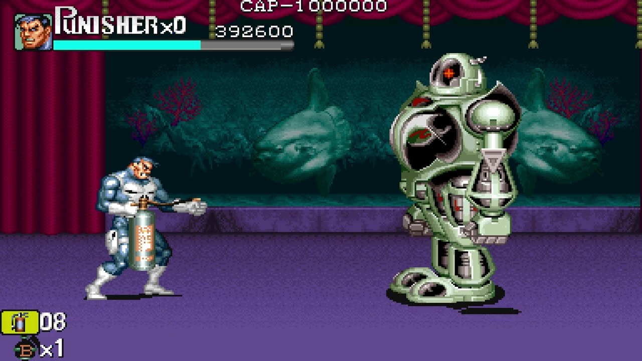 Nostalgia Arcade : THE PUNISHER (MAME) - Full Game Walkthrough Longplay Gameplay No Commentary