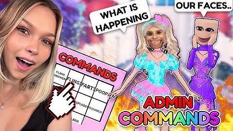 Trolling With Admin Commands In Dress to Impress *CHAOTIC*