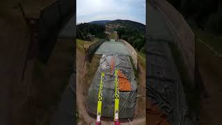 Gopro | Summer Ski Jumping Pov 🎬 Anthony Robert #Shorts