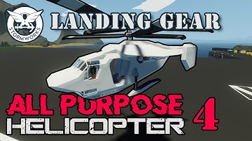 Landing Gear & New Nose! Stormworks Build AP HELI BUILD [4]