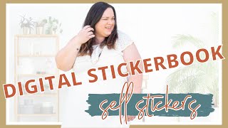 Create a Digital Sticker Book to use on Goodnotes and Noteshelf | Design Digital Stickers