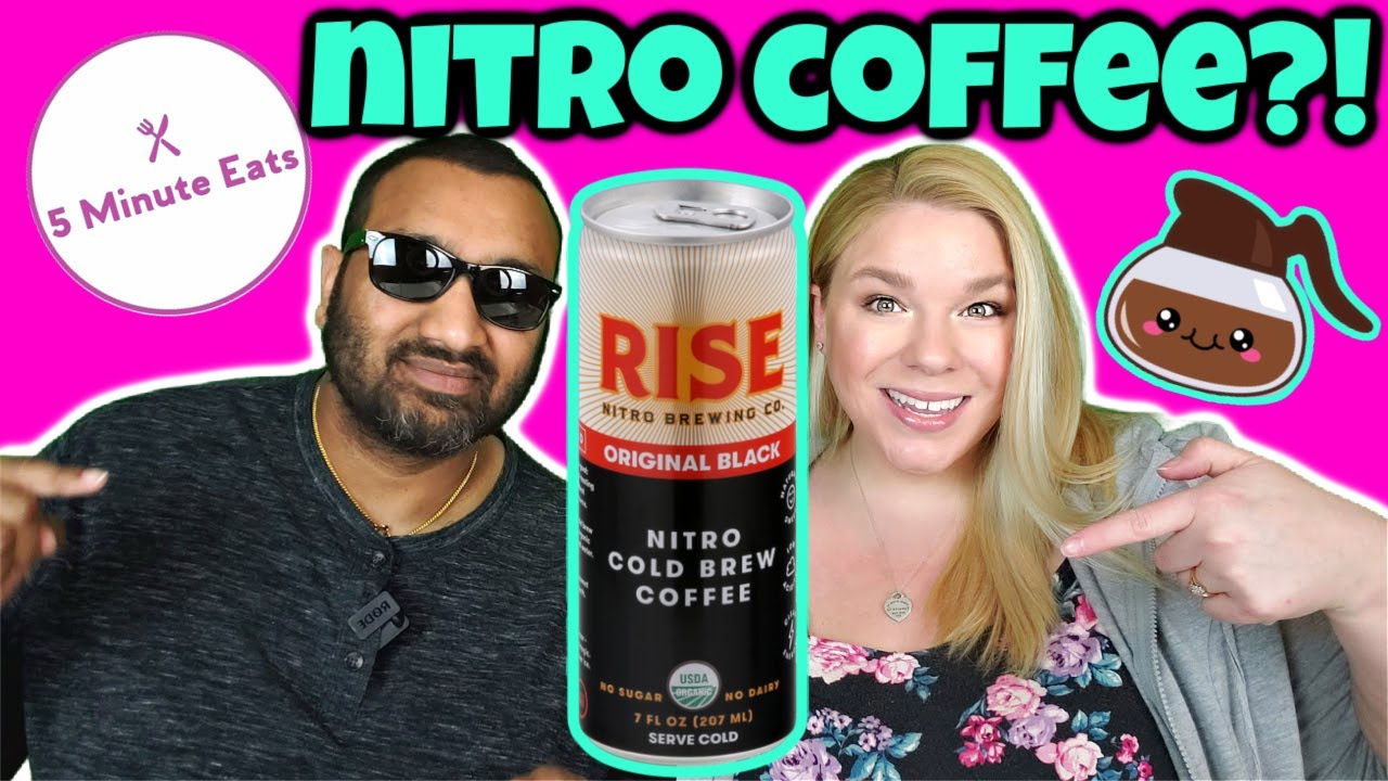 Rise Nitro Brewing Co Nitro Cold Brew Coffee Original Black Review