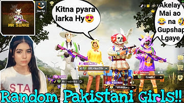 PART 4 | I Joined Random Squad of girls Like A Bot | MR SANKE | PUBG MOBILE