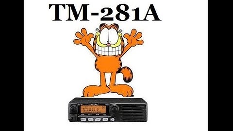 KENWOOD TM-281A PROGRAMMING