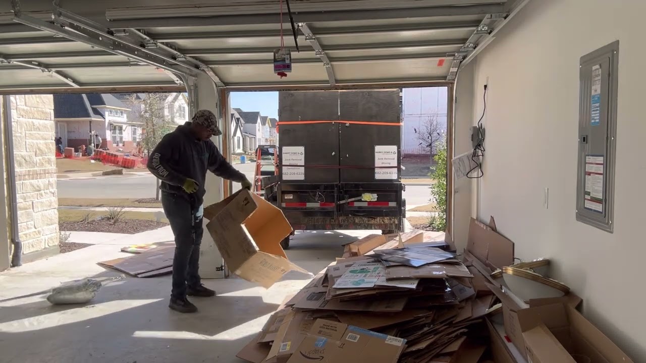 Garage cleanout in Frisco, Texas!! Part 2