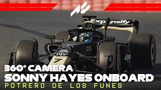 360° VIDEO: Onboard Lap with Sonny Hayes at Potrero de los Funes | #assettocorsa