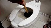 How to Unclog a Toilet - How to Free a Clogged Toilet - YouTube How to Unclog a Toilet - How to Free a Clogged Toilet - YouTube