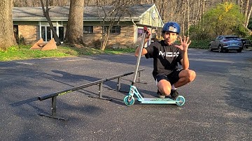 5 EASIEST SCOOTER RAIL GRINDS!