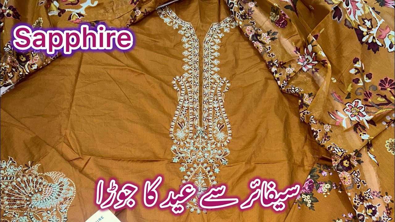 Sapphire eid  shopping haul 2026 #glamourit 